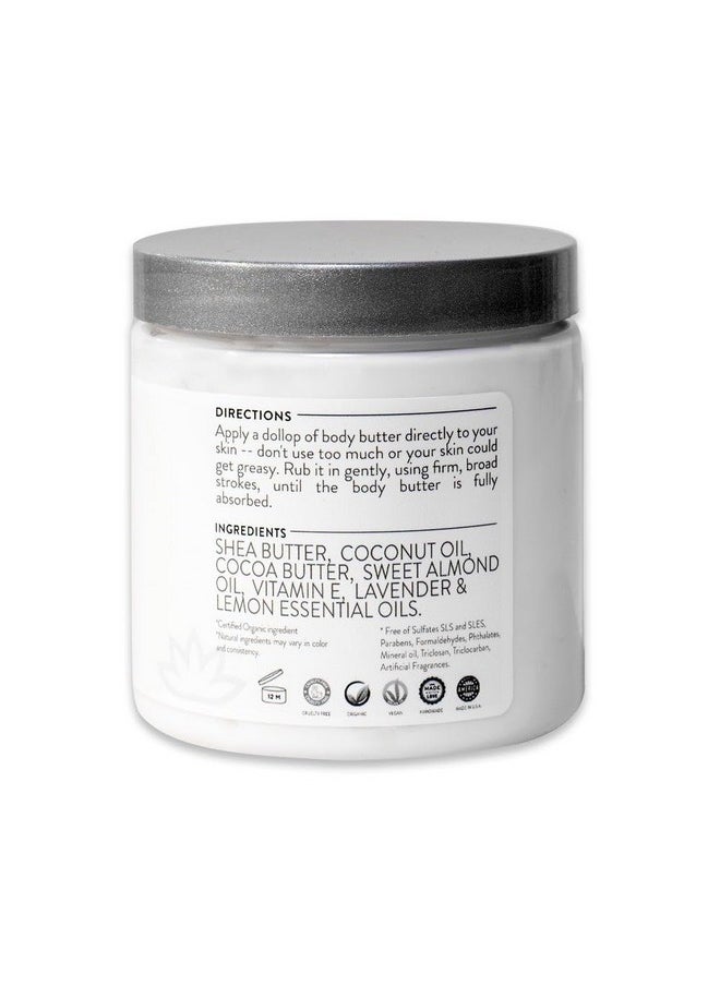glimmer goddess GLIMMER GODDESS Organic Body Butter - 8oz (Vanilla Bean)  - Image 4