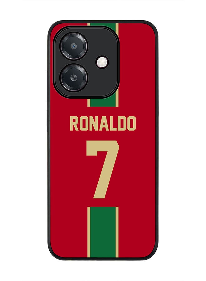 Stylizedd For Oppo A5i Case,Slim fit Camera Protection, Shockproof Thin Phone cover  - Football - Portugal,  Ronaldo