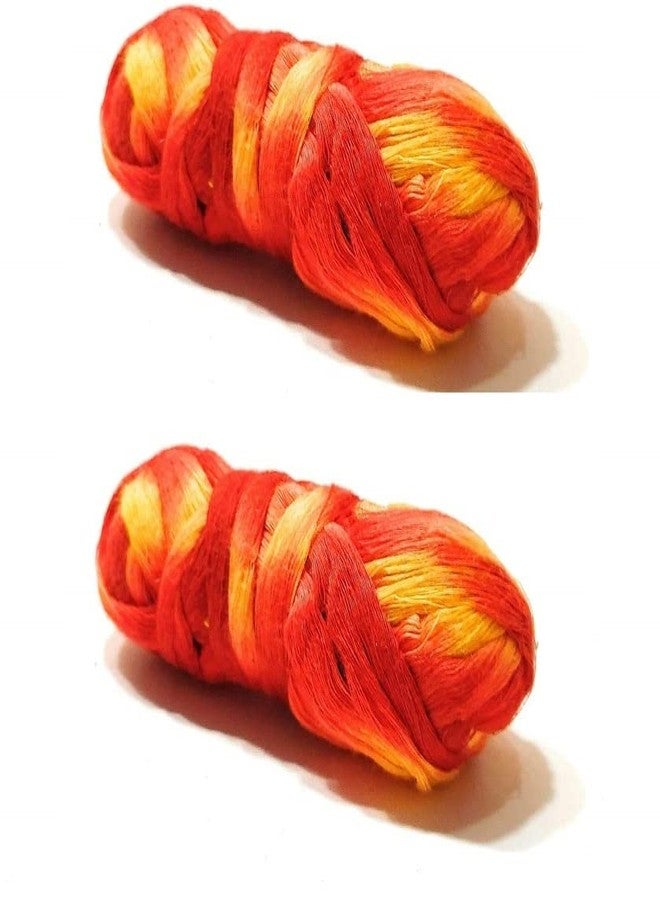 CREYENTES Nadachadi Handmade Red Thread Kalawa Nadachadi Cotton Wrist Band Pooja moli | Raksha Sutra For Pujan, Havan, Worship, Diwali, Festival. - Image 1