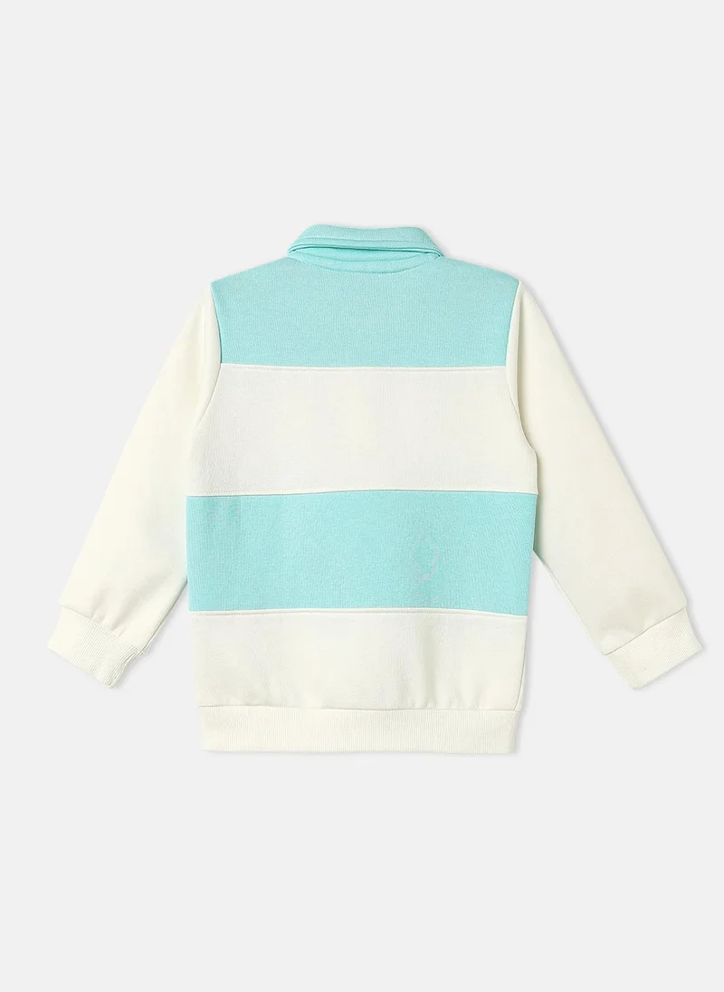 نوتيناتي Nautinati Boys Fleece Collar Neck Sweatshirt