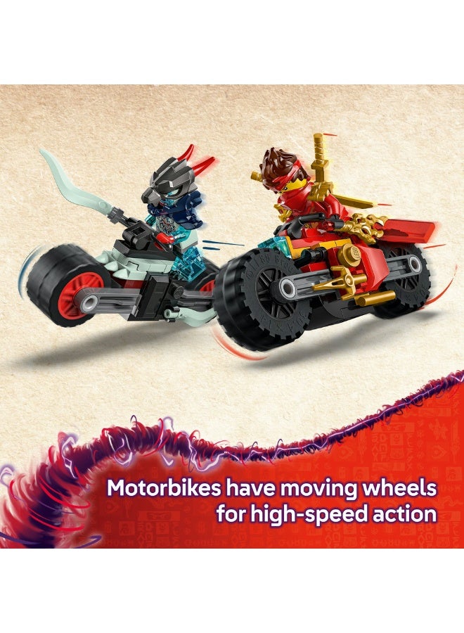 ليغو مجموعة لعب درّاجة سباق كاي من ليغو® NINJAGO®‎ مع لعبتي درّاجة نينجا 71838  - Image 4
