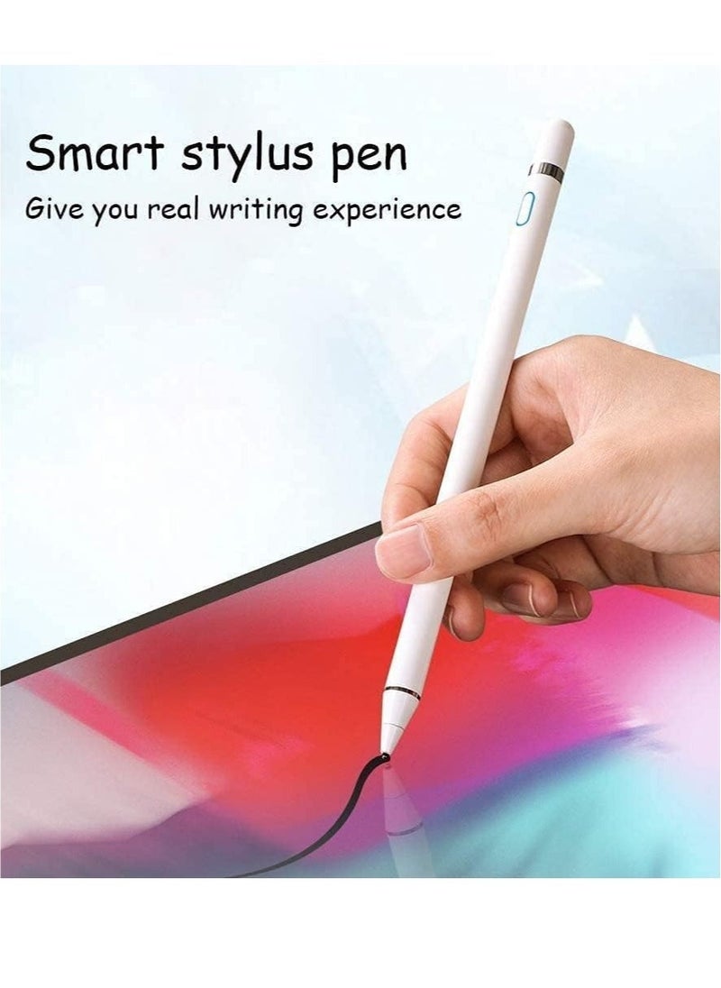 Generic - Stylus Pen Touch Screen Pencil: Active Stylus Pens Compatible for Apple iPhone iPad HP DELL Tablet Phone Laptop Chromebook Kindle Fire - Fine Point Digital Capacitive Drawing Pencil - Image 1