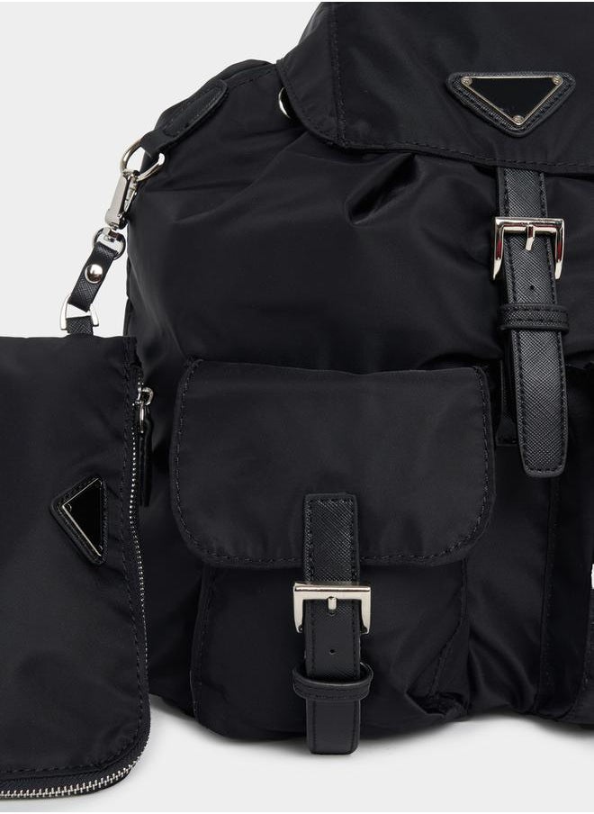 Take Two Dual Front Pocket Backpack with Pouch  - Image 3
