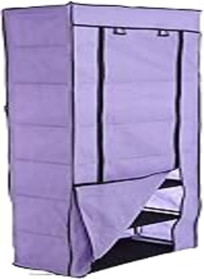 Pindia shoe cabinet 6-7 layer shoe rack organizer - blue