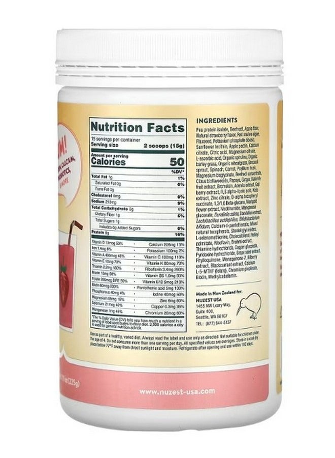 Nuzest Kids Good Stuff Multinutrient Drink Mix Wild Strawberry 7.9 oz 225 g - Image 2