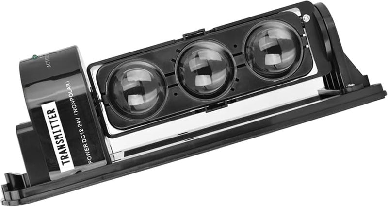 Triple Beam Photoelectric Infrared LED Detector Security Alarm System for Office - Image 2