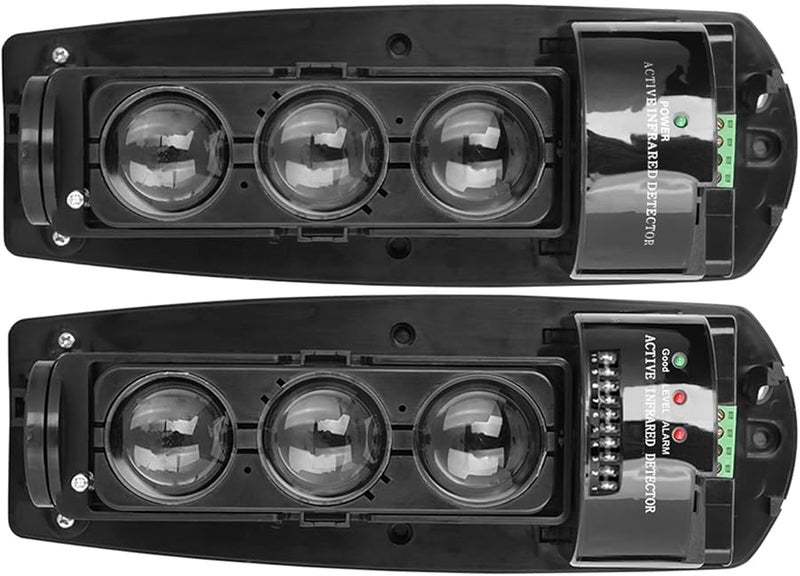 Triple Beam Photoelectric Infrared LED Detector Security Alarm System for Office - Image 5