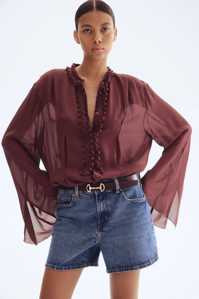H&M Crêpe blouse