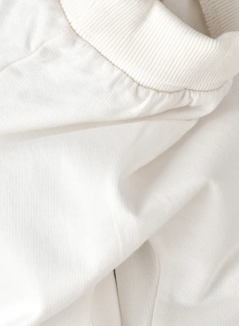 Jelliene Baby White Cotton Pants