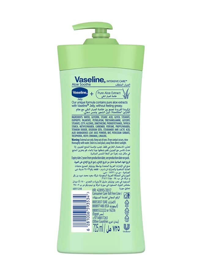 Vaseline Aloe Soothe Body Lotion 725ml - Image 2