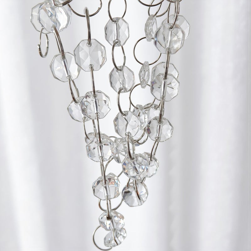 Clear Crystal Octagonal Beads 14mm 200pcs For Wedding Party Curtain Decor - Image 4