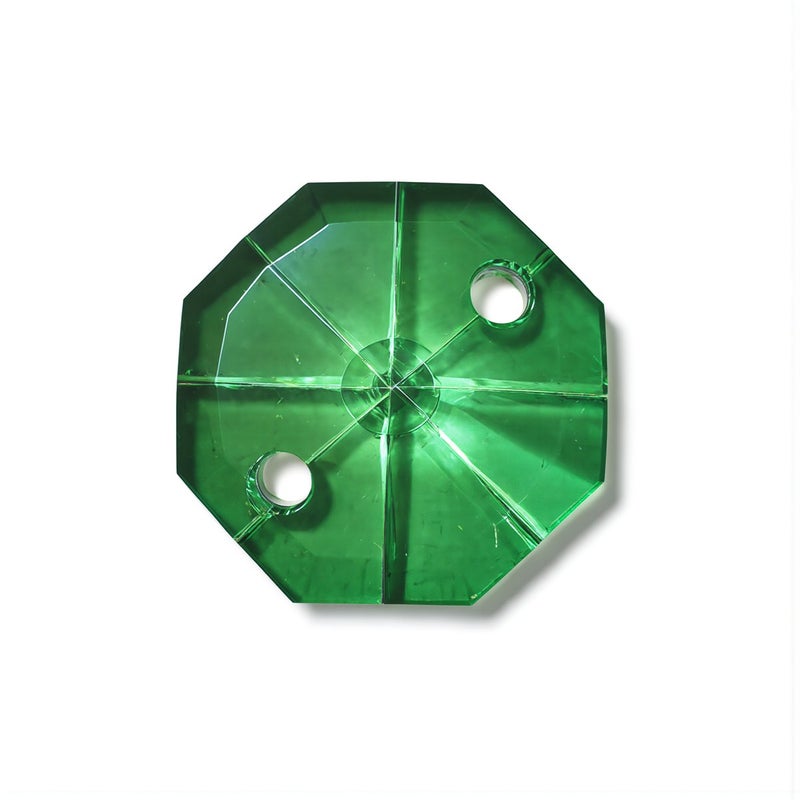 Clear Crystal Octagonal Beads 14mm 200pcs For Wedding Party Curtain Decor - Image 1