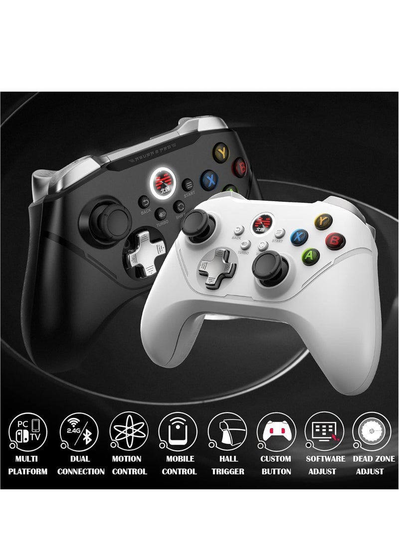 Generic - Gamepad Multimode BEITONGAsura2Pro Wireless Game Controller Switch Controller PC Gaming Controller, Compatible with Switch/Switch Lite/OLED/Windows/Steam Deck/Android & iOS,6 Axis Motion Control - Image 1