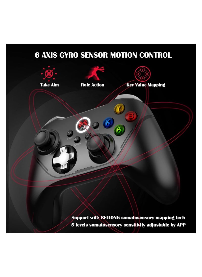 Generic - Gamepad Multimode BEITONGAsura2Pro Wireless Game Controller Switch Controller PC Gaming Controller, Compatible with Switch/Switch Lite/OLED/Windows/Steam Deck/Android & iOS,6 Axis Motion Control - Image 1