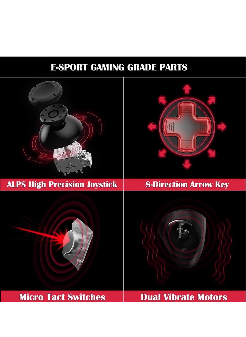 Generic - Gamepad Multimode BEITONGAsura2Pro Wireless Game Controller Switch Controller PC Gaming Controller, Compatible with Switch/Switch Lite/OLED/Windows/Steam Deck/Android & iOS,6 Axis Motion Control - Image 1