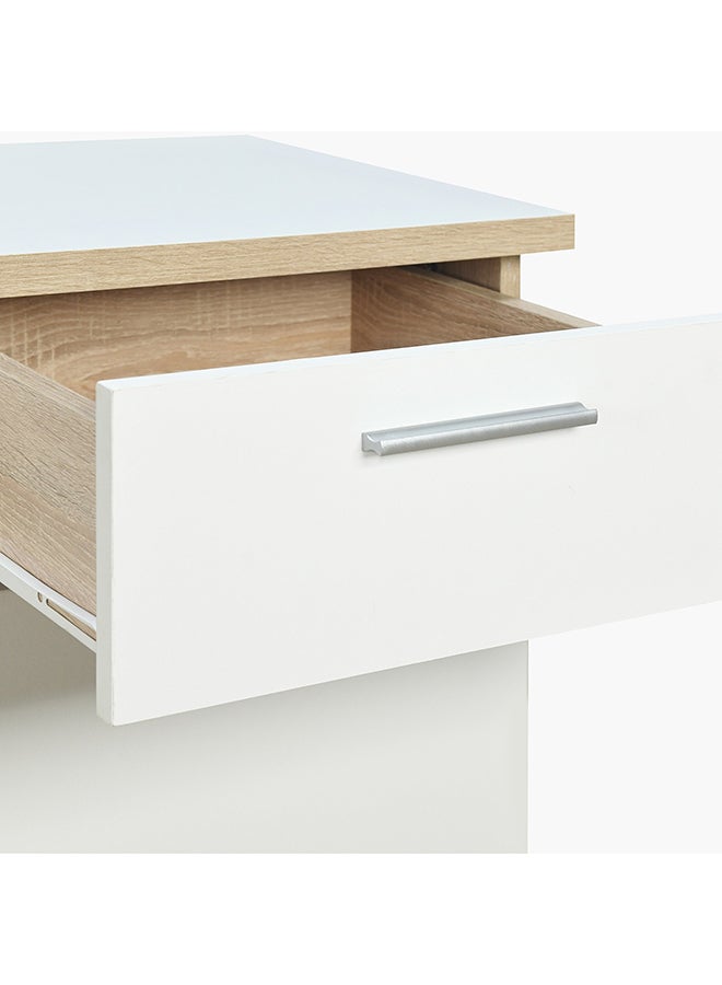 Home Box خزانة جانبية / خزانة مطبخ ألفورد بسطح بلاط 3 أبواب + 1 درج - Image 5