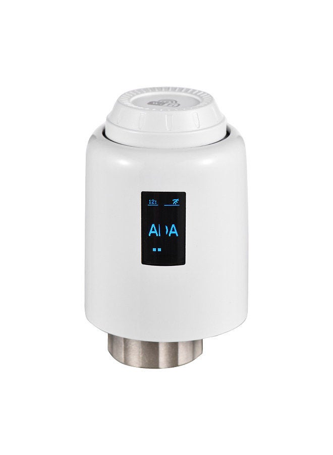 Generic Thermostatic Radiator Valve Programmable Smart Radiator Thermostat APP Control Voice Control with OLED Screen Compatible with Alexa Google Assistant Window Opened Detection Anti Freezing  - Image 2