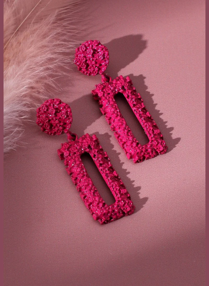 SOHI Gold Plated Party Designer Drop Earring For Women