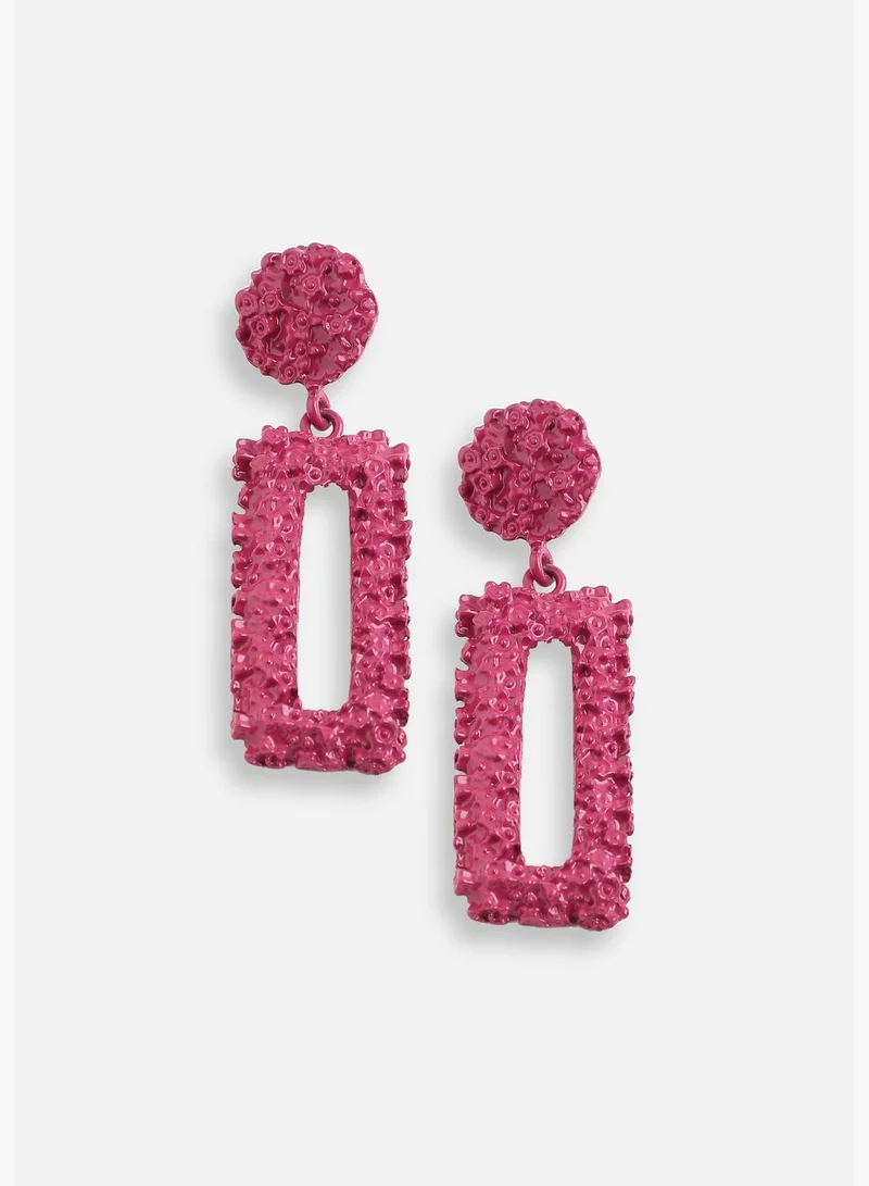 SOHI Gold Plated Party Designer Drop Earring For Women