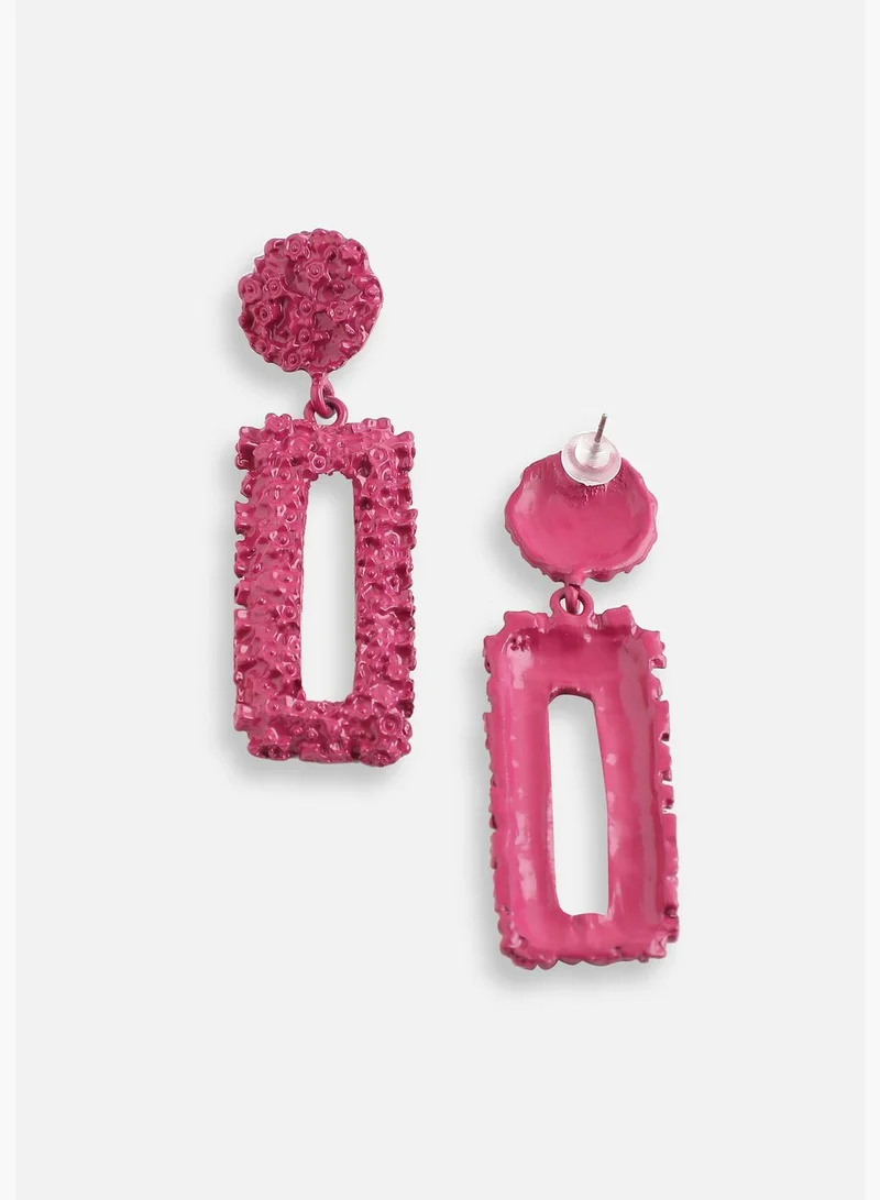 SOHI Gold Plated Party Designer Drop Earring For Women