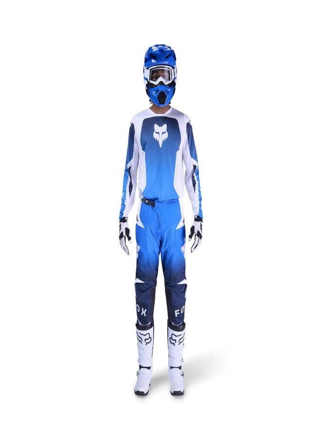 فوكس ريسينغ قميص فوكس ريسينغ الرجالي للدراجات النارية الترابية 180 شيلد، أزرق، مقاس كبير - Image 2