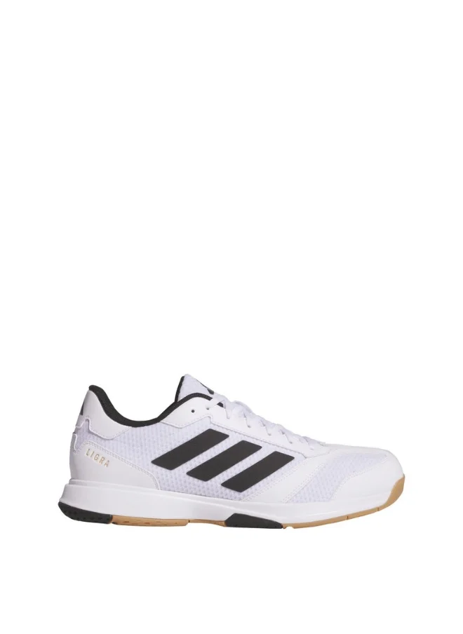 اديداس adidas Ligra 8 M White Volleyball SHOES for Men - 3.5