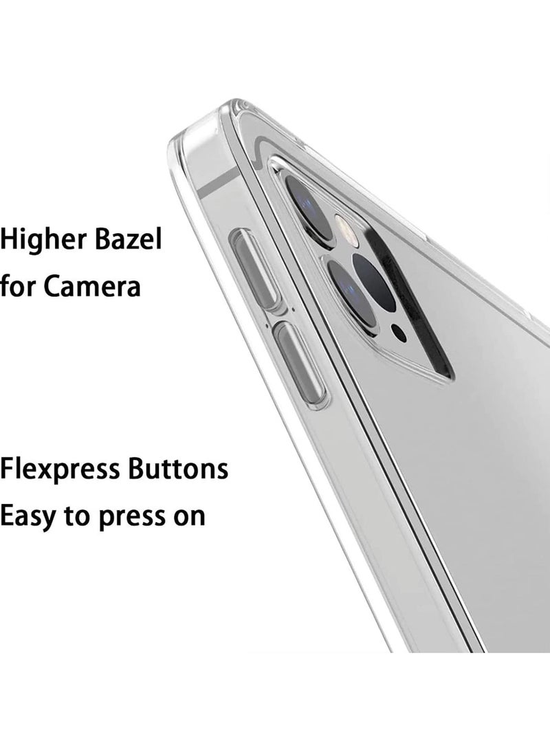 روك بو متوافق مع آي باد برو 11 بوصة الهاتف المحمول حالة 2022 / 2021 / 202 / 2018 حالة شفافة تبو لينة المضادة للاصطدام تنطبق على باد برو 11 بوصة الجيل الرابع 2022 / 2021 الجيل الثالث شفافة حامل - Image 3