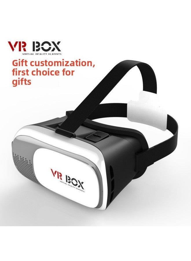 VR BOX Second Generation Head Wear Smart Game Glasses Vr Virtual Reality Glasses Mobile Phone 3D Theater Gift Wholesale-Color:VRbox  - Image 2
