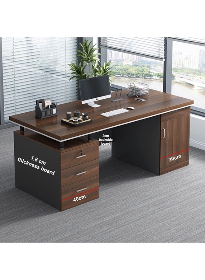 NKX Executive Office Desk and Multifunction Computer Table 140 CM - Image 2