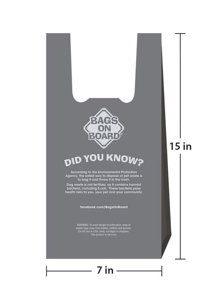 BAGS ON BOARD Hand Armor with Extra Thick Pick Up Bags (100bags) Multicolor  - Image 3