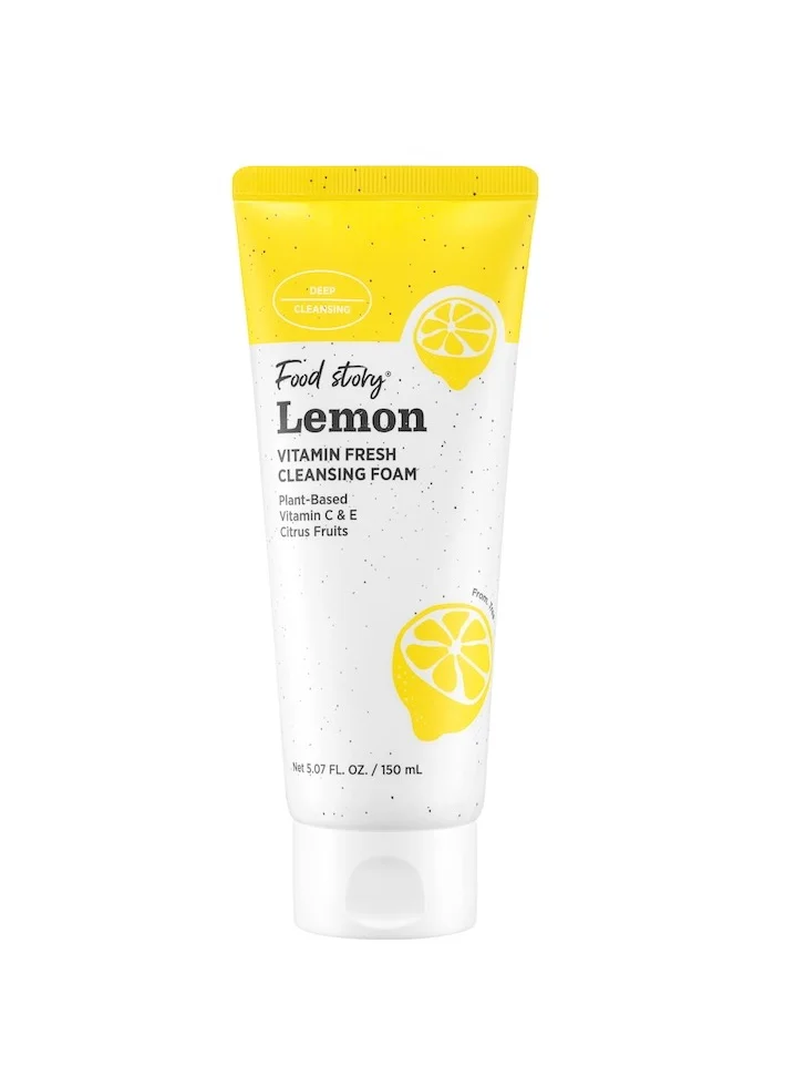 Food story for skin Food Story Lemon Vitamin Fresh Cleansing Foam