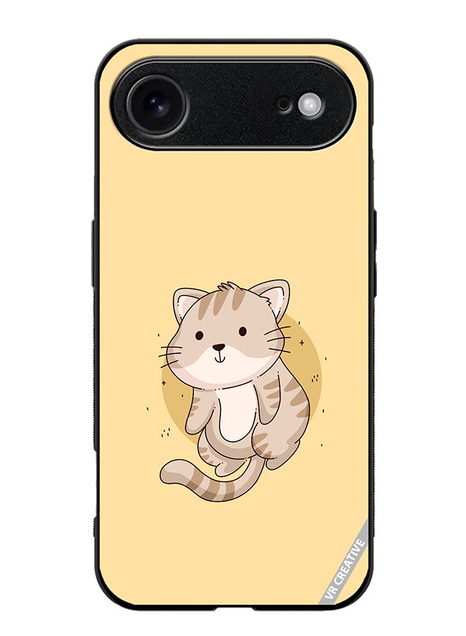 Protective Case Cover For Apple iPhone 17 Air Cutie Cat Design Multicolour