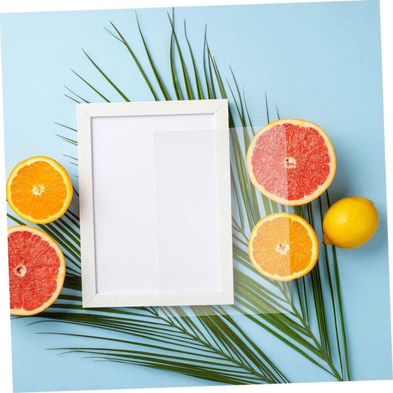 8pcs Multi-use Flame Retardant Plastic Sheets Light Gel Sheets Photo Film DIY Projects - Image 3