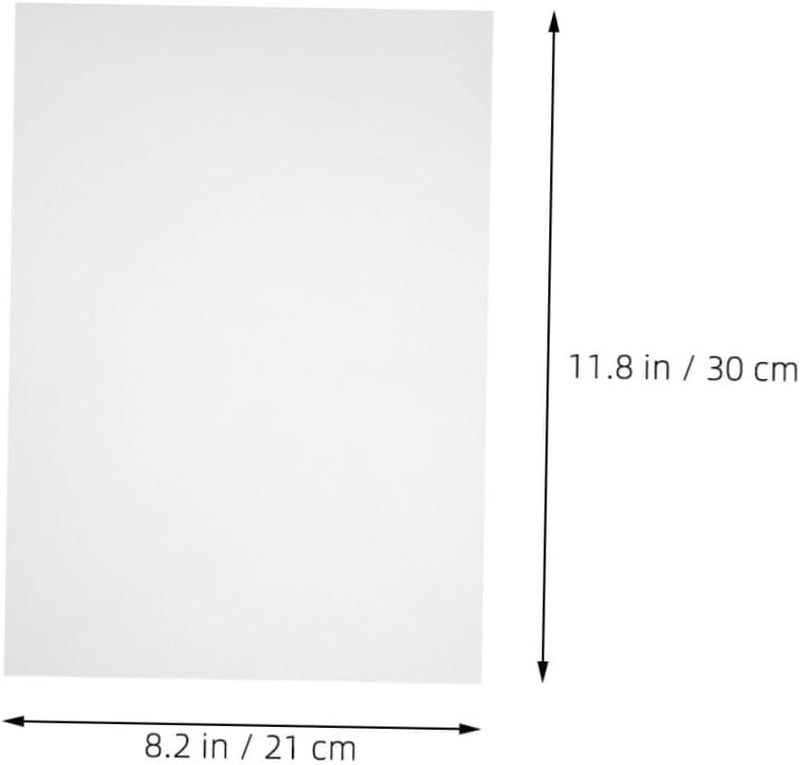 8pcs Multi-use Flame Retardant Plastic Sheets Light Gel Sheets Photo Film DIY Projects - Image 2