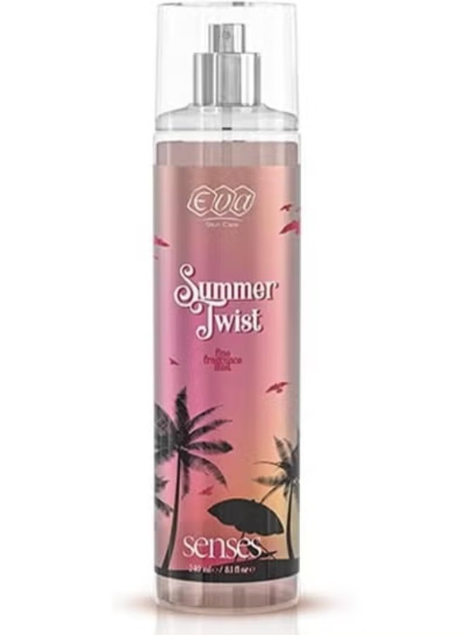 Eva Summer Twist Fine Fragrance Mist, 240 ml + Hand Scrub Tropical, 50 ml - Image 4