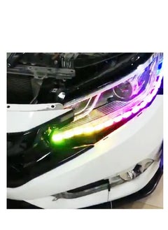 ماركة غير محددة شريط إضاءة LED للسيارة متغير اللون 800 ليموني 12 فولت 20000 ساعة تشغيل  - Image 3