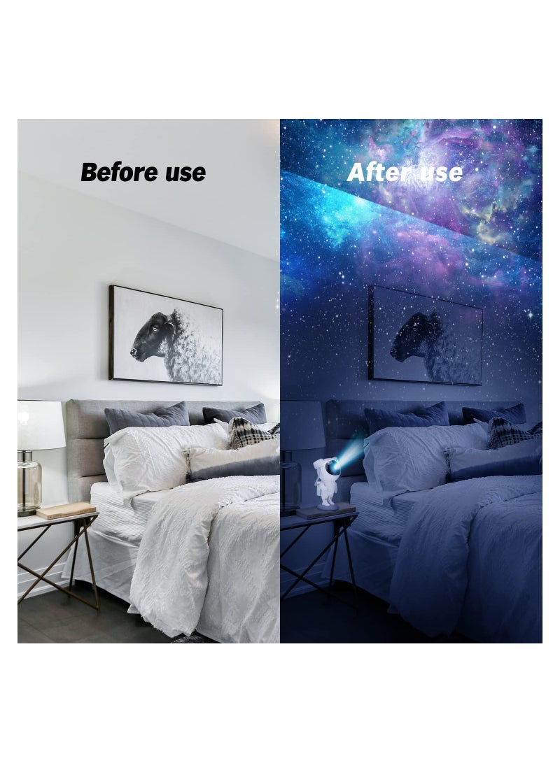 ELTERAZONE Star Projector Night Lights,Kids Room Decor Aesthetic,Tiktok Astronaut Nebula Galaxy Projector Night Light,Remote Control Timing and 360°Magnetic Head,Lights for Bedroom,Gaming Room Decor - Image 5