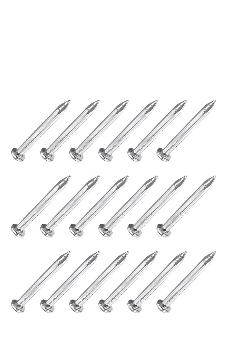 كرافت ماجيك جميع المسامير الأسمنتية (3 × 30 مم) - 35 قطعة، مسامير من الفولاذ الكربوني لصيانة المنزل وأعمال النجارة المنزلية - Image 1