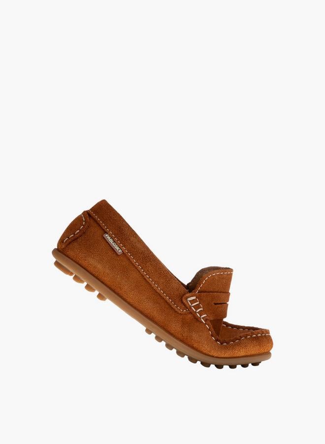 Pablosky Boys Solid Loafers With Slip-On Closure - Image 5