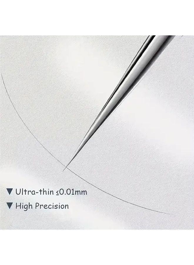 4pcs 5mm Stainless Steel Ultra Thin 0 1mm Precision Tweezers For Laboratory And Phone Repair - Image 4