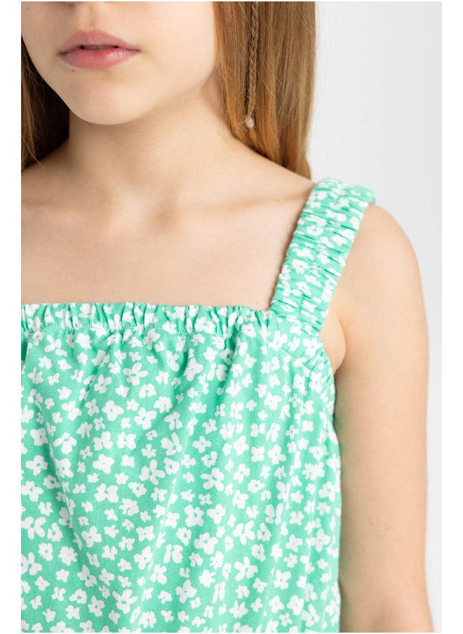 DeFacto - Girl Regular Fit Sleeveless Jump Suit - Image 1