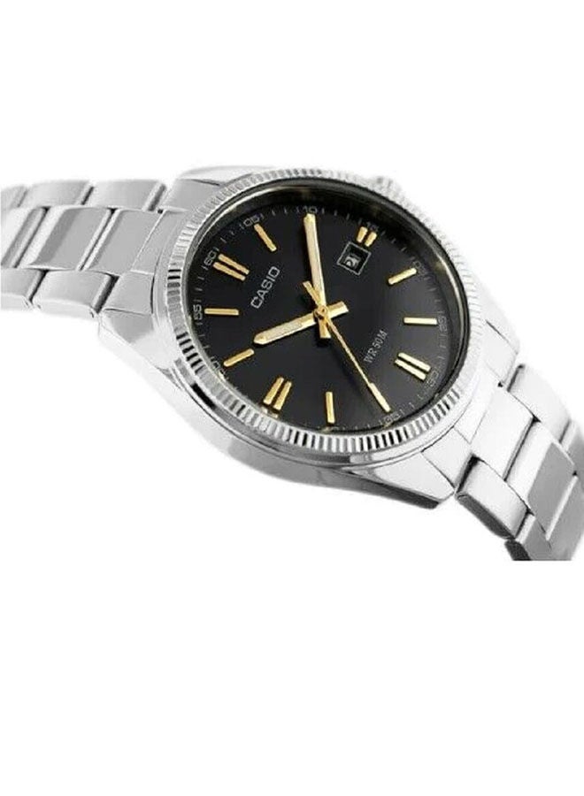 CASIO ساعة يد تناظرية من الستانلس ستيل MTP-1302D-1A2VDF - Image 2