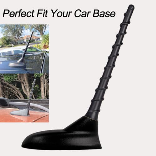 Acdogeer 7 Inch Antenna Fits for 2011-2025 Jeep Cherokee Grand Cherokee Dodge Avenger Liberty Durango Dart Journey Antenna for Chrysler 200 for Fiat 500 OEM 5091100AA 68297936AA 5091100AB - Image 3