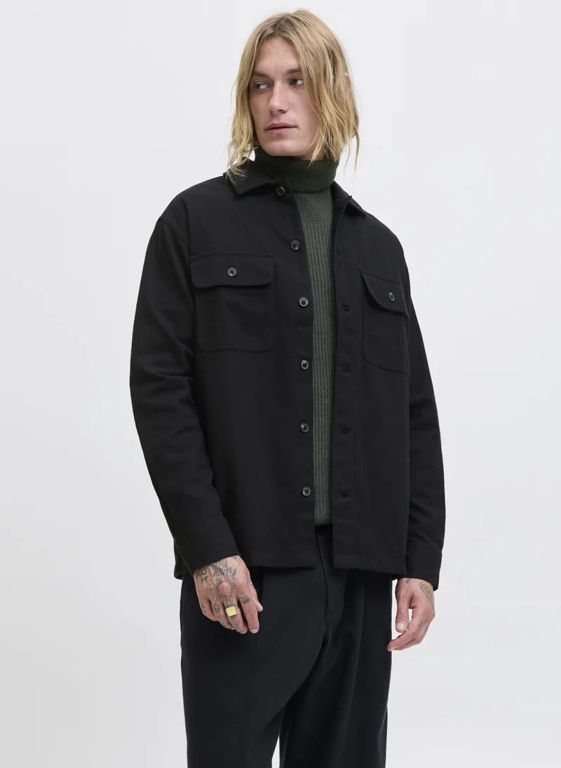 جاك اند جونز Casual Long Sleeve Over Shirt