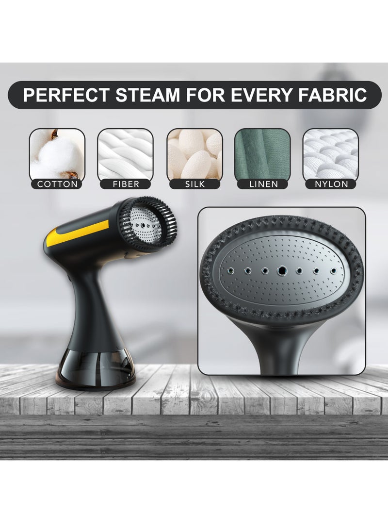 Steamer Clothes - Made With Premium Quality Material - Garment Steamer 1500w - Multipurpose Wrinkle Remover For All Kinds Of Clothes with free ironing glove (Black) - pzsku/ZA8BA2961C39B0C2CE236Z/45/_/1735279057/293bfc53-136d-4ba9-b422-2e0f0caad55f