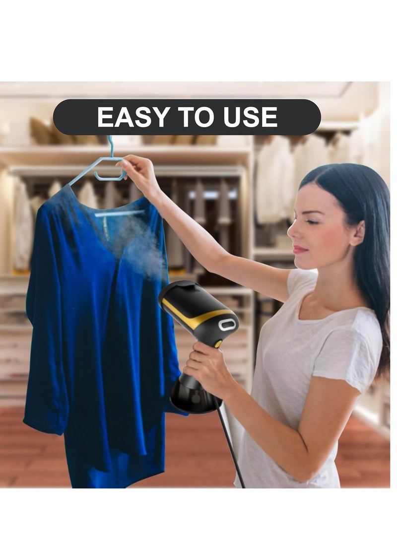 Steamer Clothes - Made With Premium Quality Material - Garment Steamer 1500w - Multipurpose Wrinkle Remover For All Kinds Of Clothes with free ironing glove (Black) - pzsku/ZA8BA2961C39B0C2CE236Z/45/_/1735279066/e68b59c5-0974-4ce3-b83f-233fea6604da