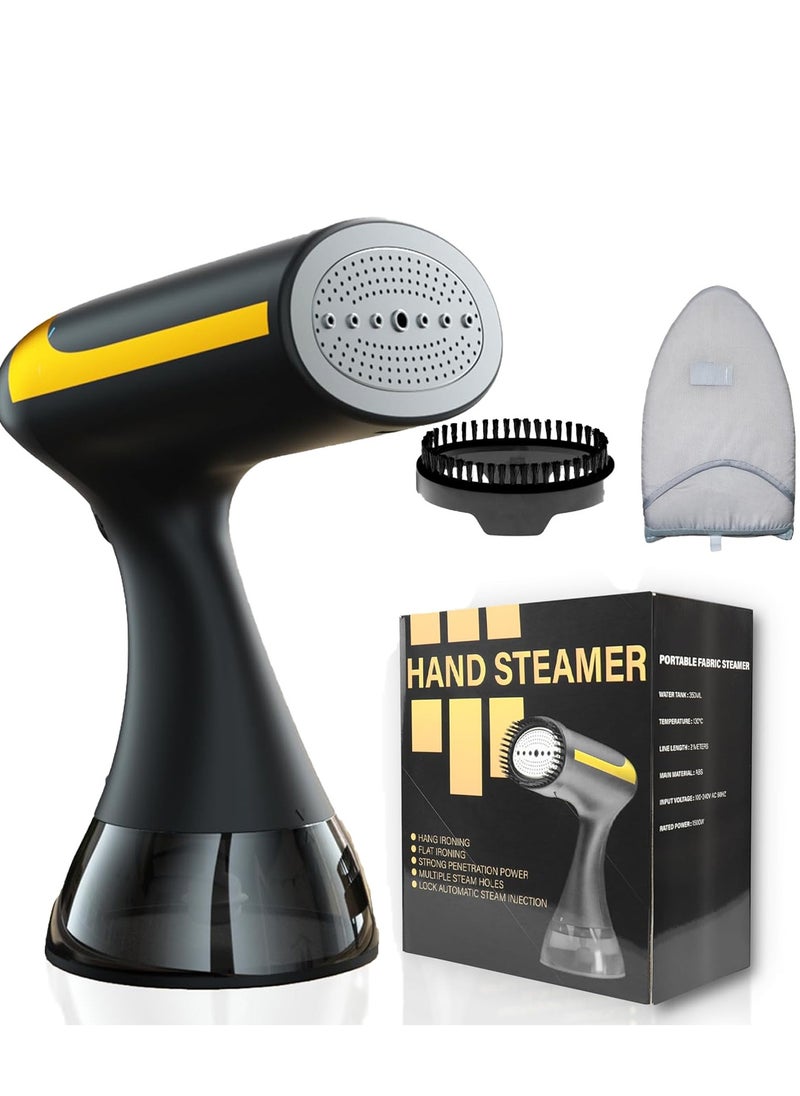 Steamer Clothes - Made With Premium Quality Material - Garment Steamer 1500w - Multipurpose Wrinkle Remover For All Kinds Of Clothes with free ironing glove (Black) - pzsku/ZA8BA2961C39B0C2CE236Z/45/_/1735279130/4fed1f24-2af8-4878-bf24-6d14732c6c66