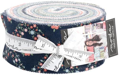 Moda Fabrics Camille Roskelley Rosemary Cottage Jelly Roll 40 2.5-inch Strips Moda Fabrics 55310JR - Image 5