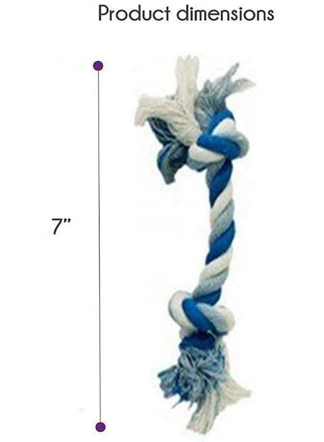 Knivel Puppy Rope Toys For Small Dogs  Puppy Teething Toys  Knots Dog Toy For Smart Newborn Pet And High Active Puppies  Doggy Mini Dental Pack Of 4 - Image 2