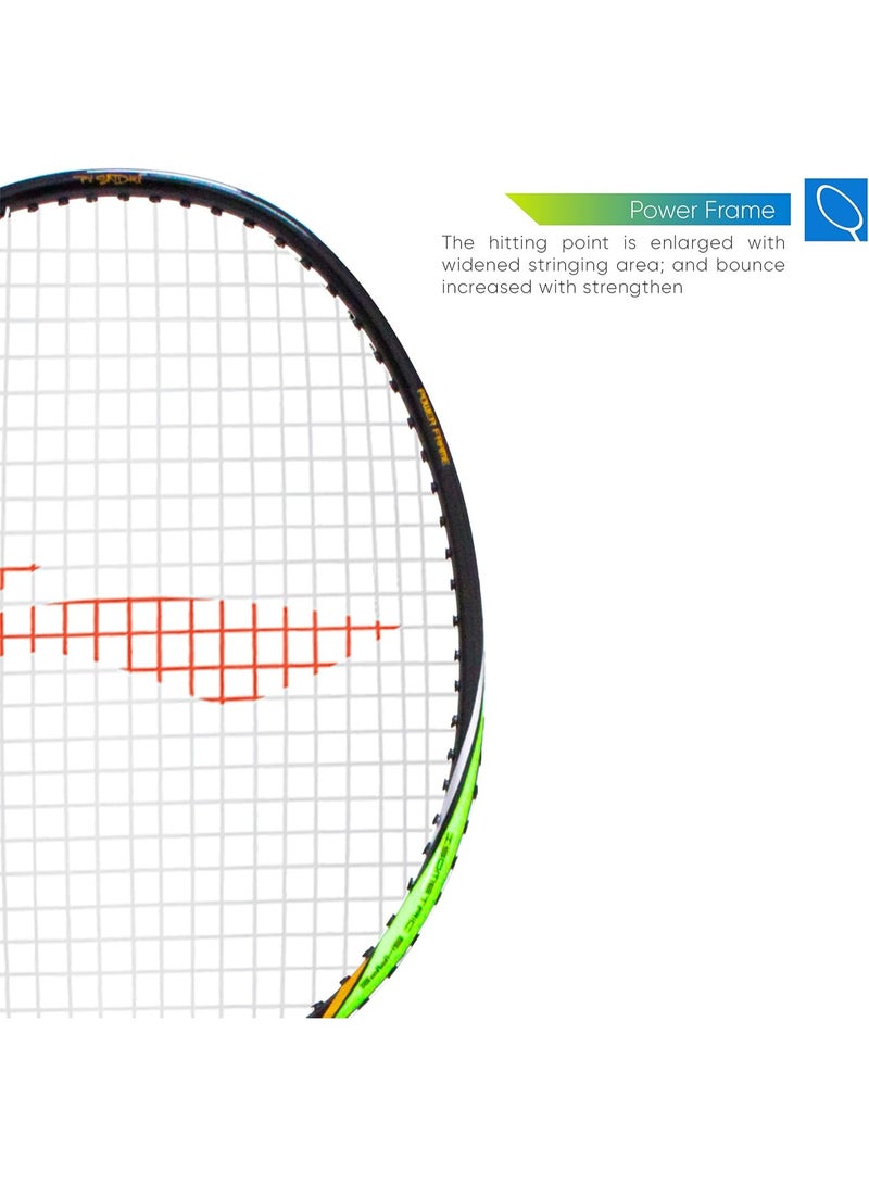 Li-Ning XP 901-PV SINDHU Signature Series Badminton Racquet With out cover | Lightweight Aluminium-Alloy | S2 Grip Size | Ultra Flexible Shaft | Head Heavy | Professional Badminton Racquet - Image 5